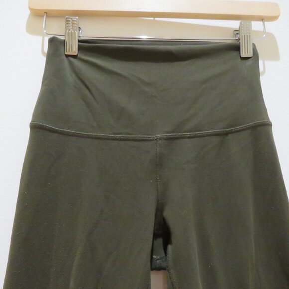 LULULEMON Align Pant *Full Length 28" Dark Olive Athleisure Gym - Size US 4 - Picture 7 of 12